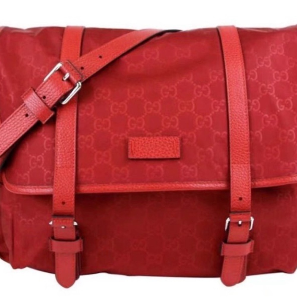 Gucci Vibrant Red Messenger Bag